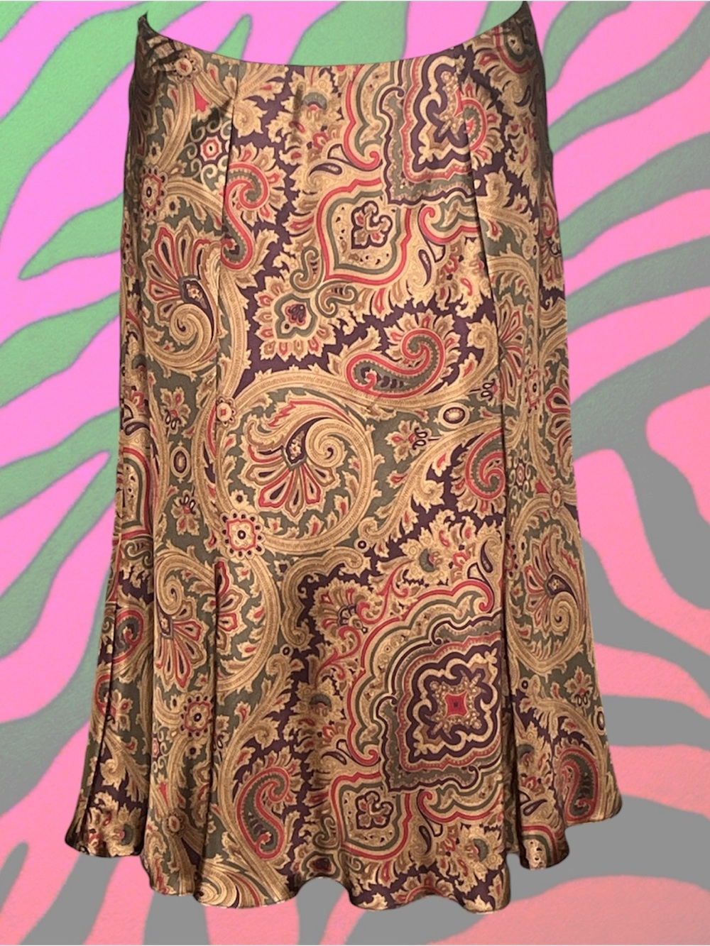 Paisley Underground garage rocker skirt